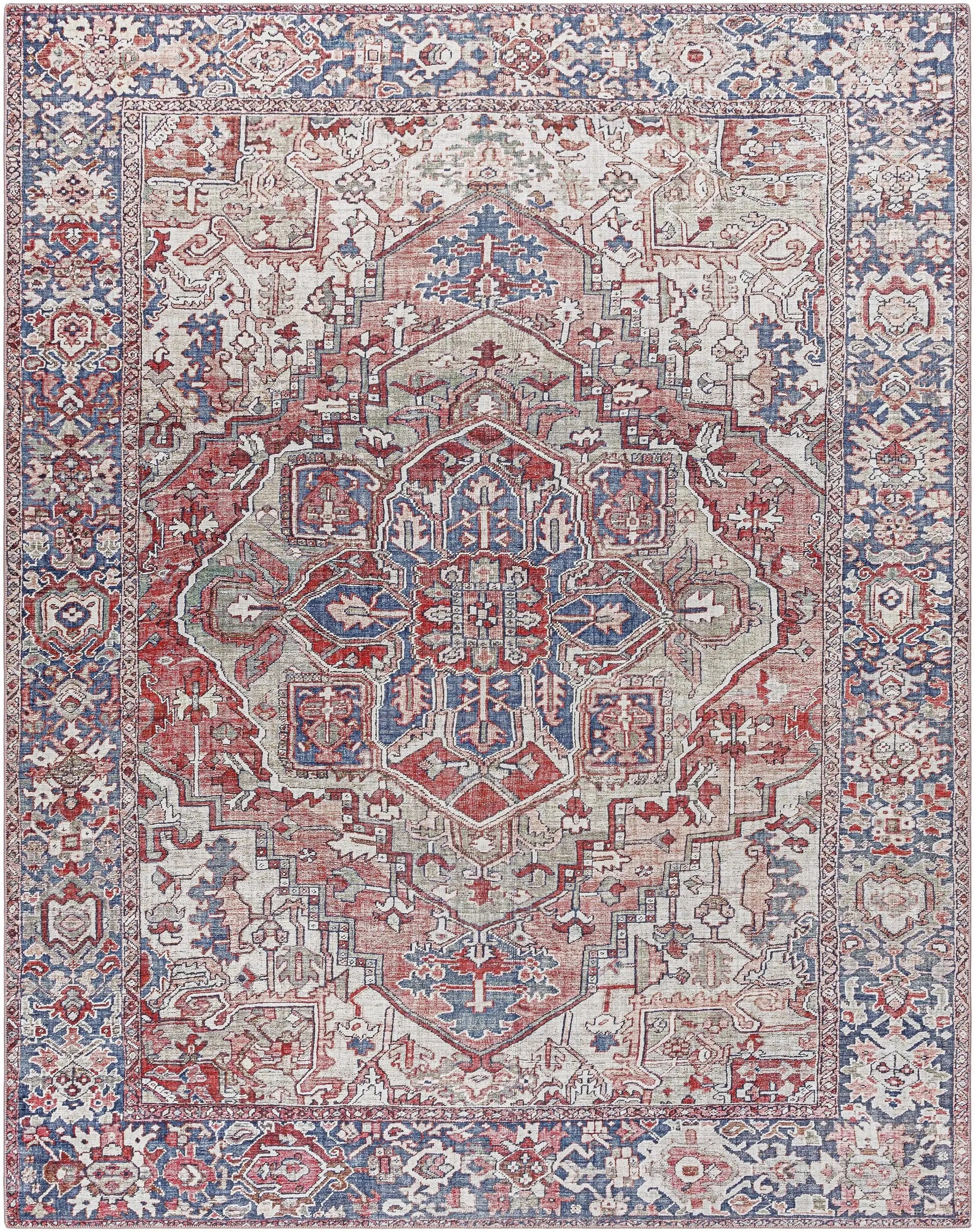 Neyland Iris Blush Area Rug 2357 by Boutique Rugs
