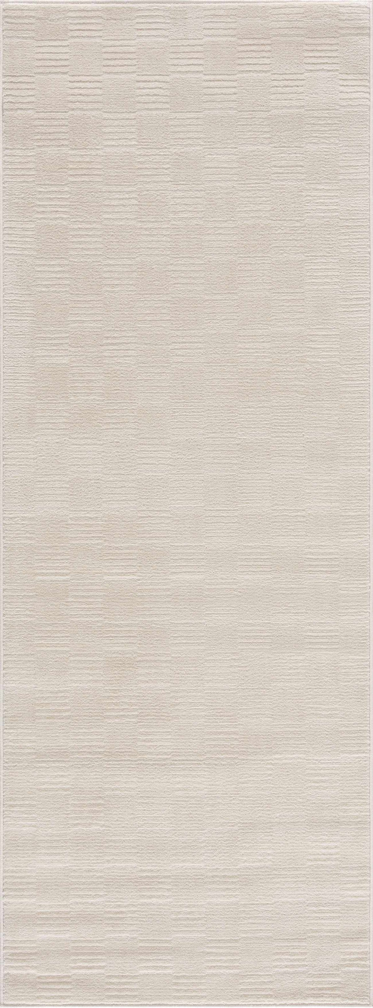 Kazuma Cream Checkered Washable Area Rug, photo 5 of 14