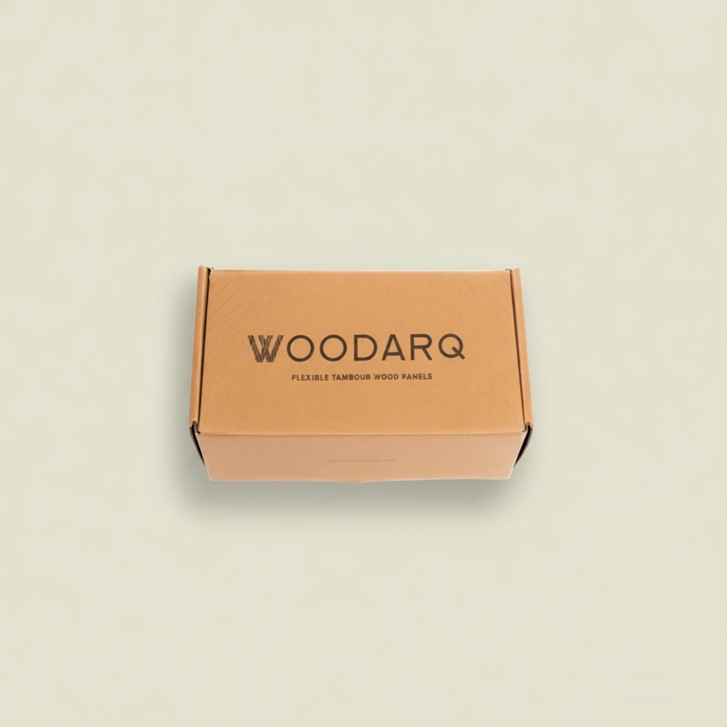 Flexible Tambour Wood Panel Sample Box, photo 4 of 12