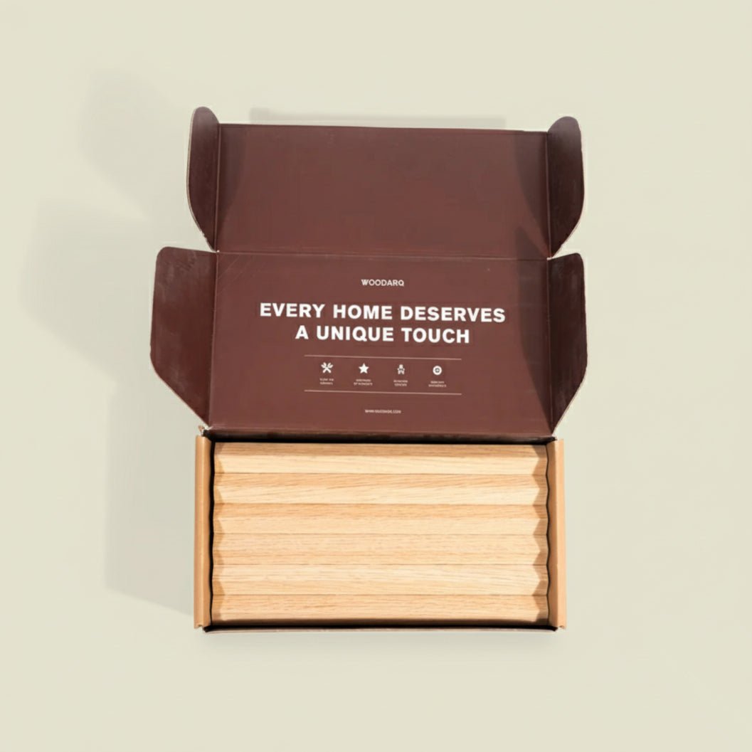 Flexible Tambour Wood Panel Sample Box