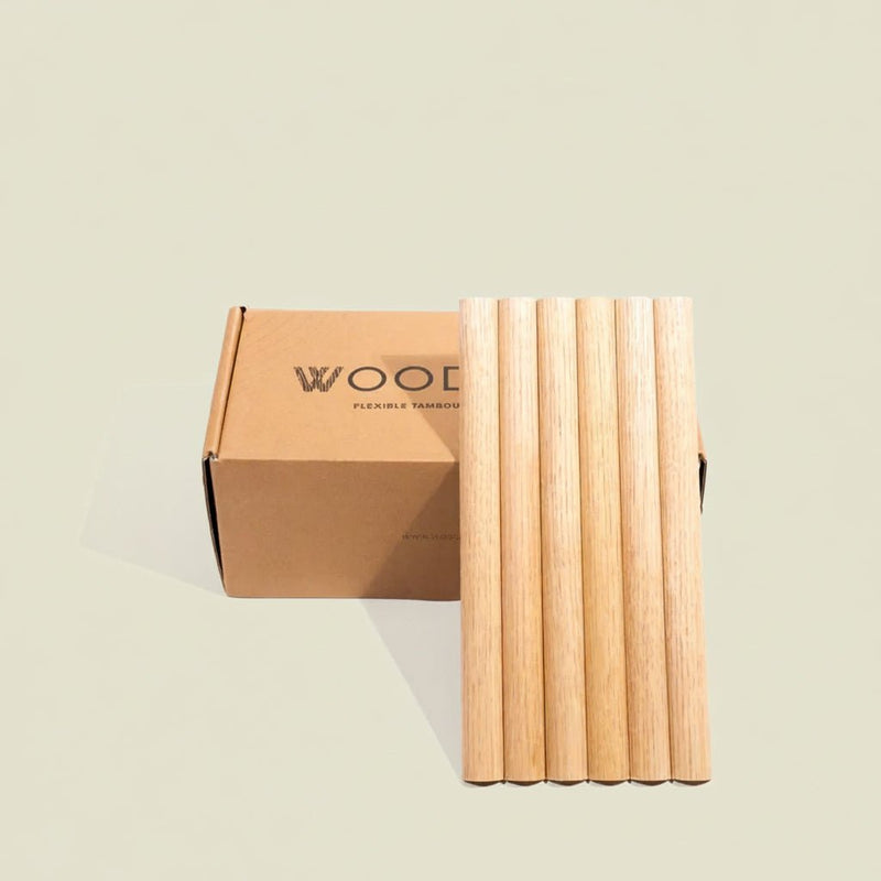 Flexible Tambour Wood Panel Sample Box, photo 5 of 12