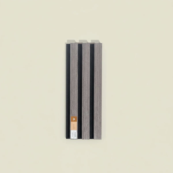 ARQ® Acoustic Wooden Wall Slat Panel / Single Silver Oak Sample