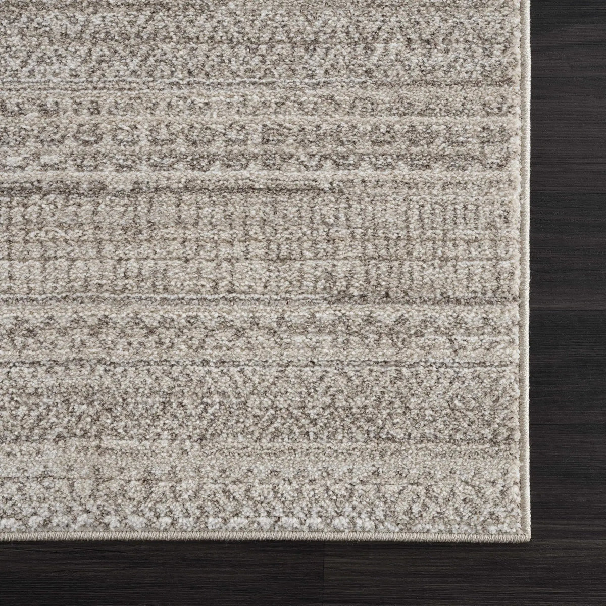 Nate Beige Tribal High Pile Carpet, photo 9 of 14