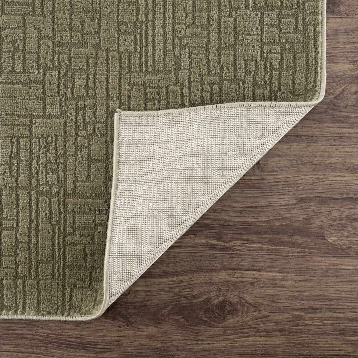 Leanna Green Washable Area Rug, photo 9 of 14