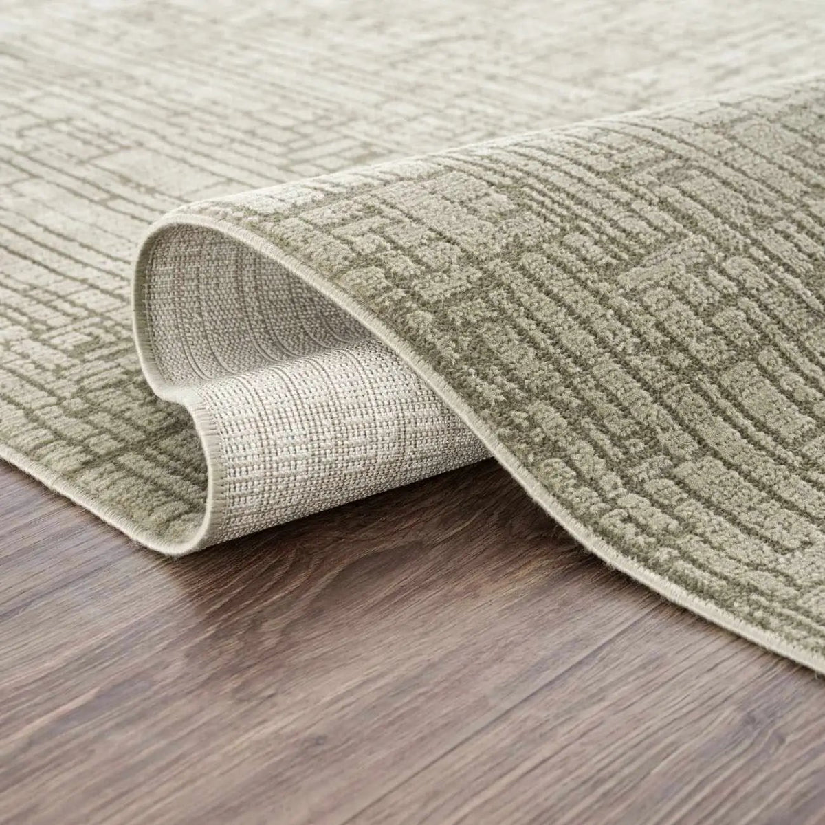 Leanna Green Washable Area Rug, photo 11 of 14