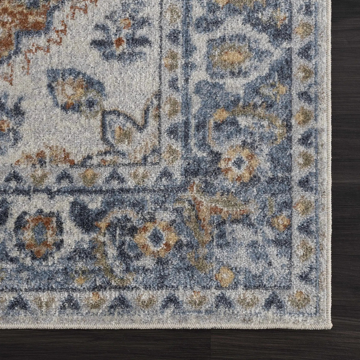 Rust Hiti Washable area rug - Clearance, photo 7 of 8