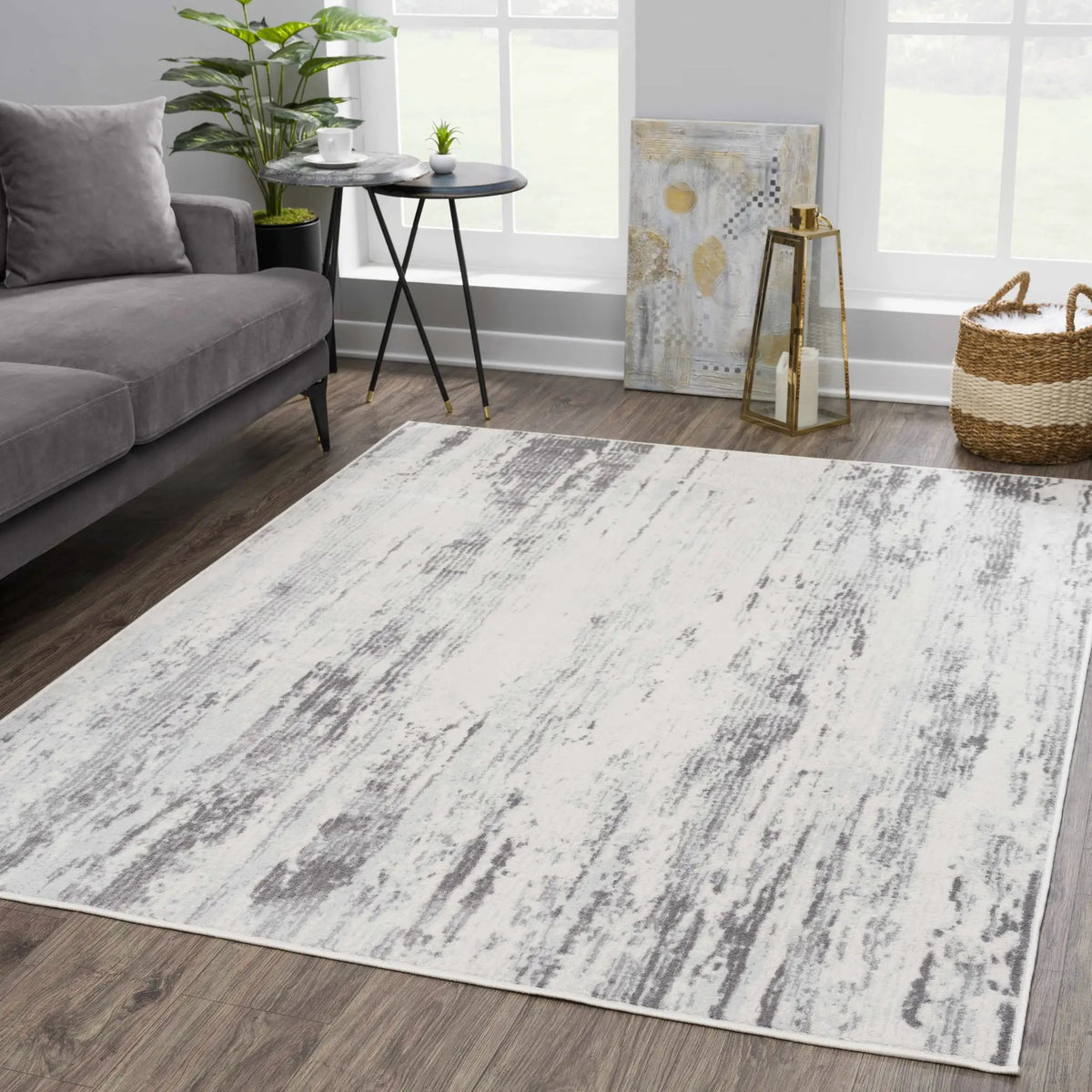 Tigrima 2320 Ivory & Gray Rug - Clearance, photo 2 of 9