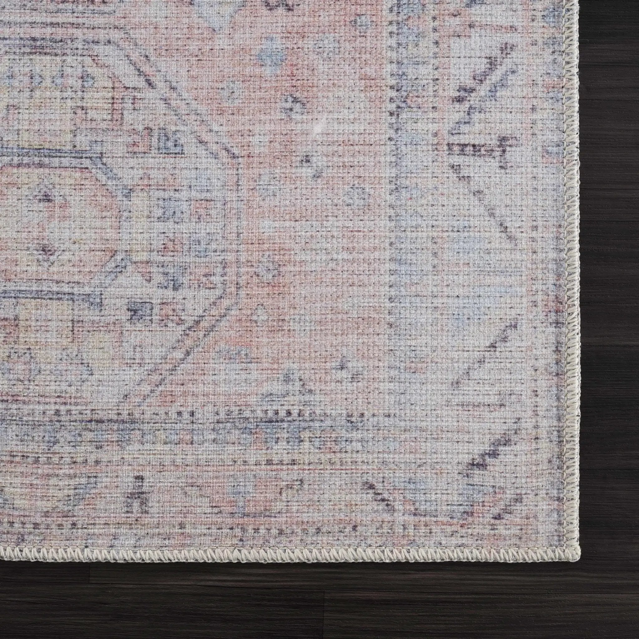 Morcott Peach Washable Area Rug by Boutique Rugs
