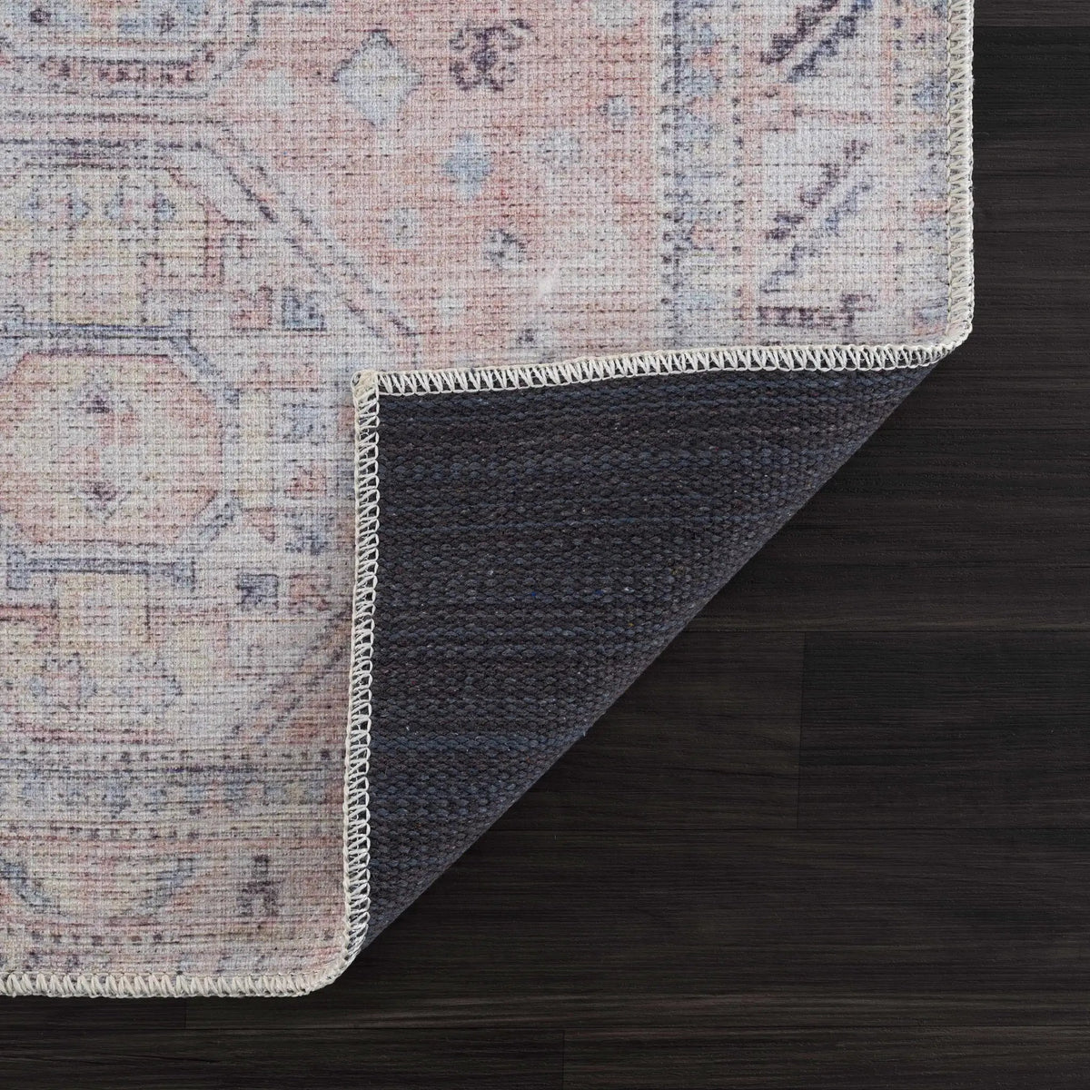 Morcott Peach Washable Area Rug, photo 7 of 21
