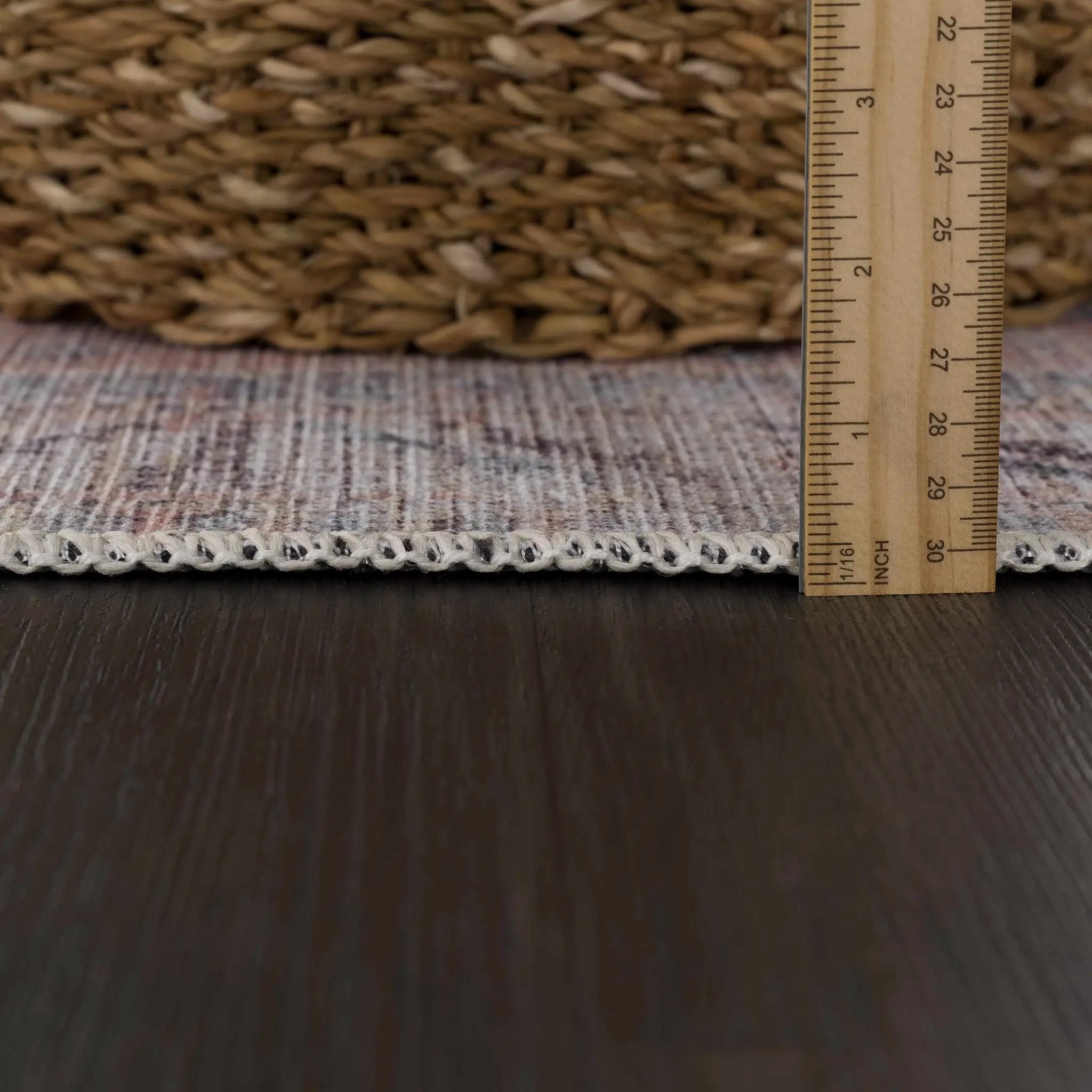 Morcott Peach Washable Area Rug by Boutique Rugs