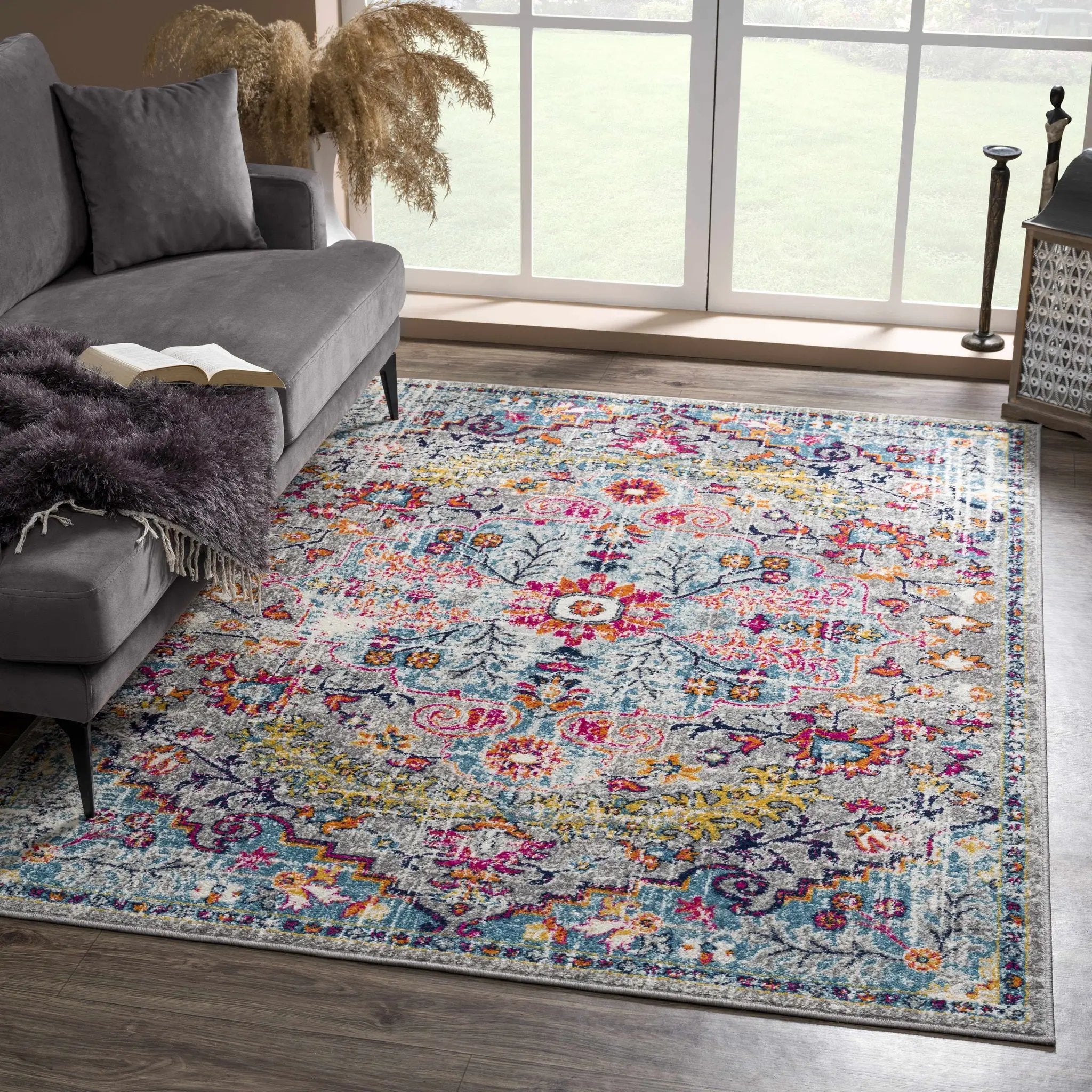 Delanson Colorful Area Rug by Boutique Rugs