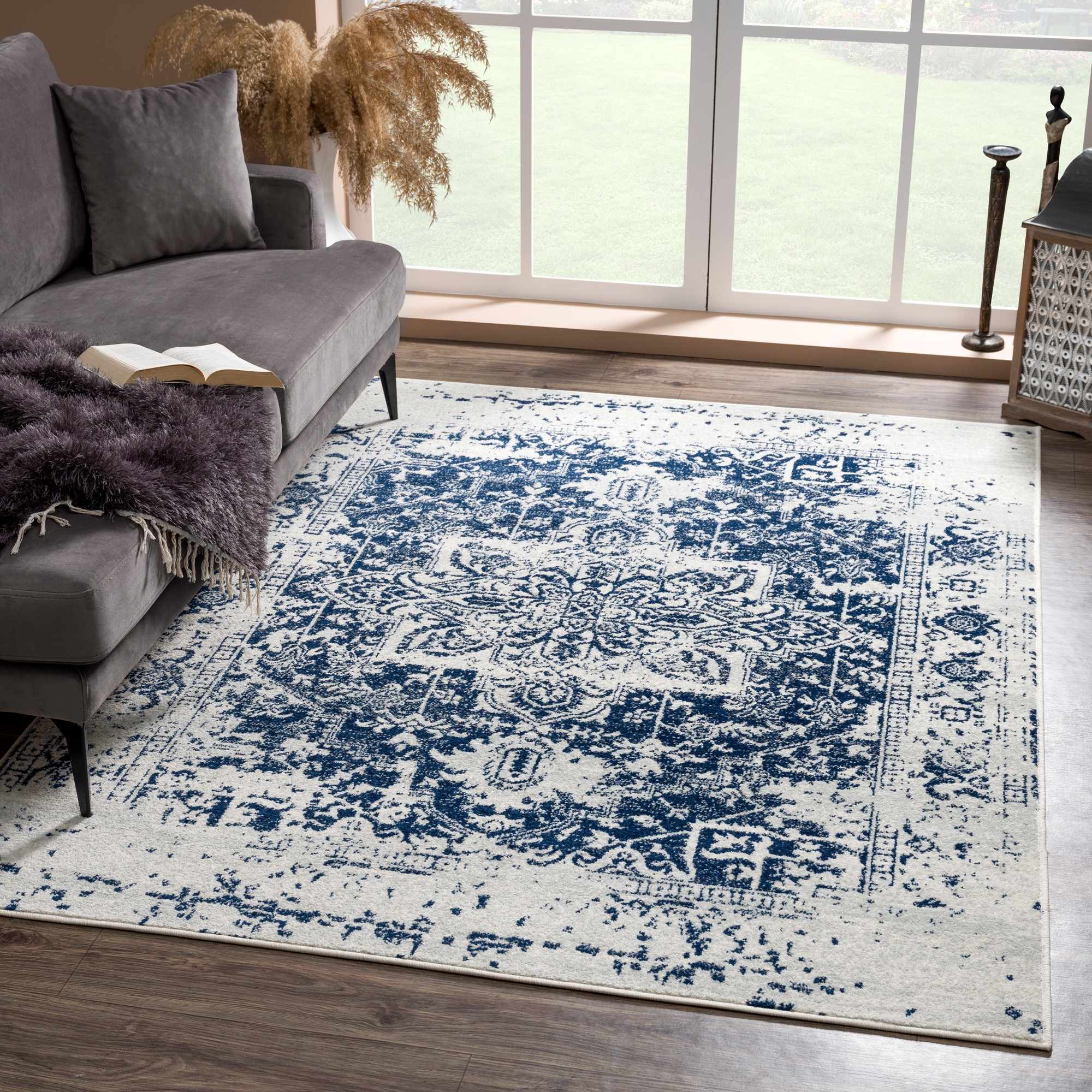 New Limestone Area Rug - Clearance by Boutique Rugs