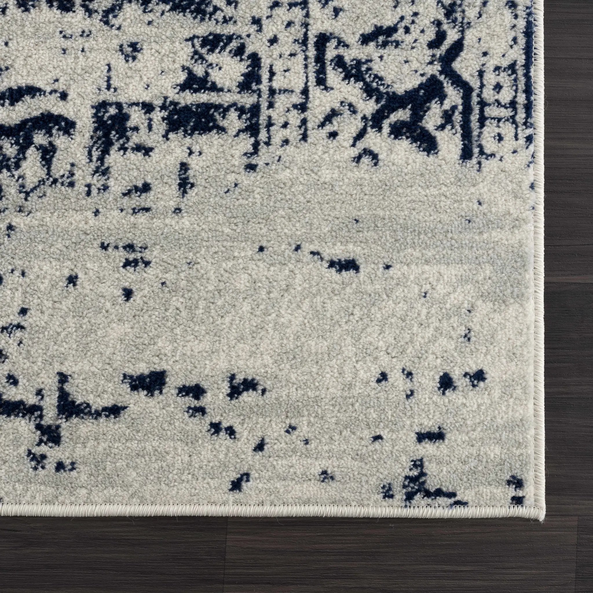 Rachel Navy Area Rug by Boutique Rugs