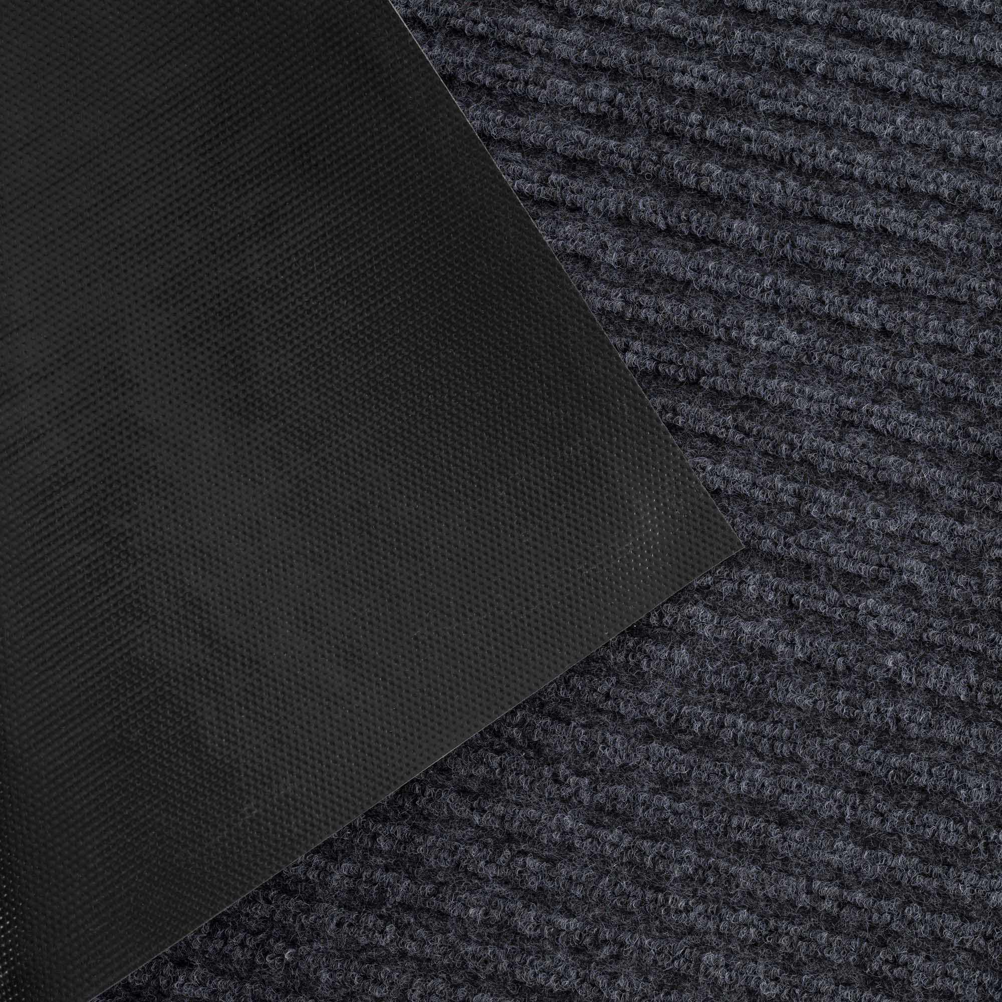 Basic Outdoor Mat, Gray by Boutique Rugs