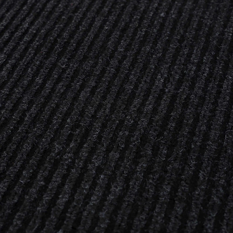 Basic Outdoor Mat, Black by Boutique Rugs