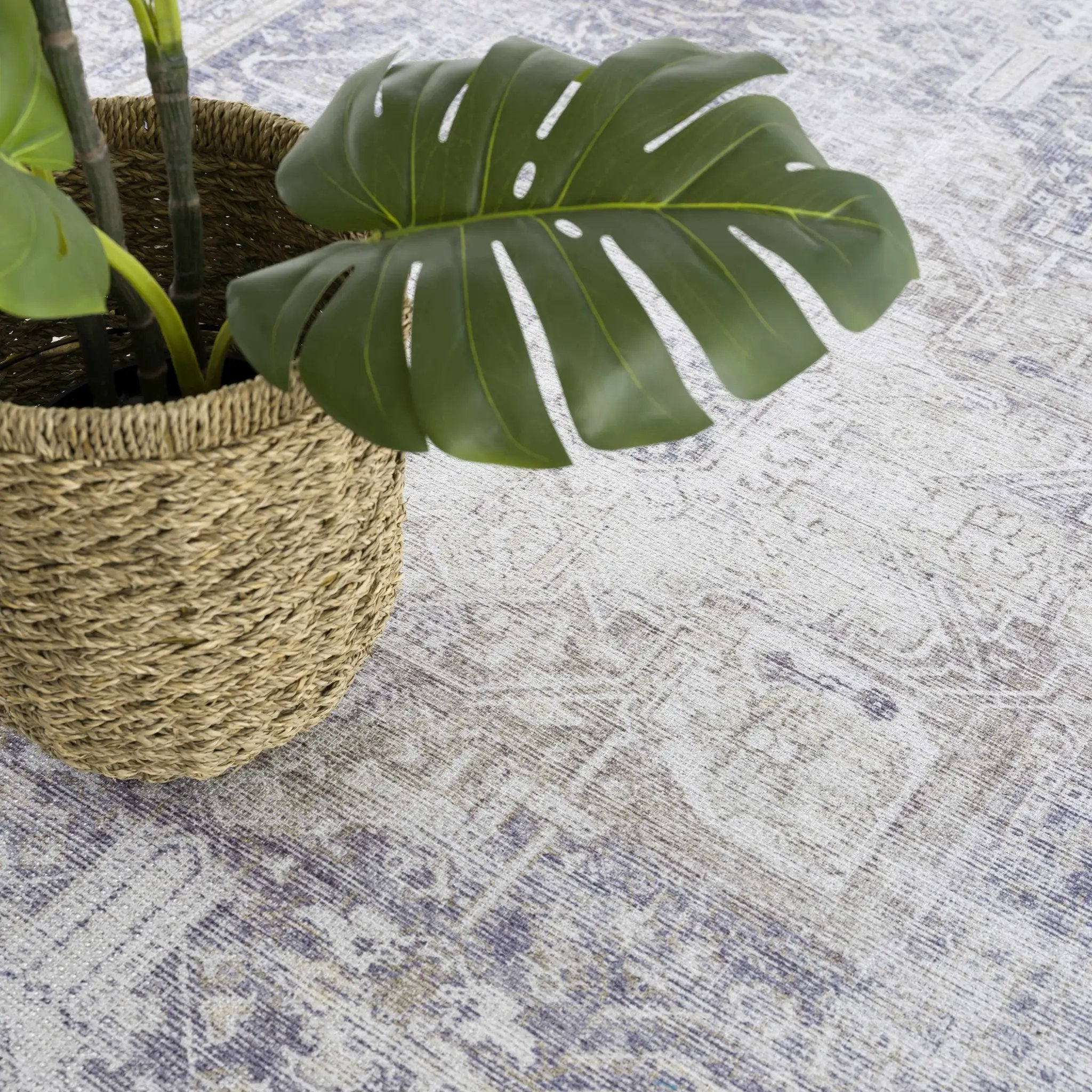 Rosman Olive Washable Area Rug by Hauteloom