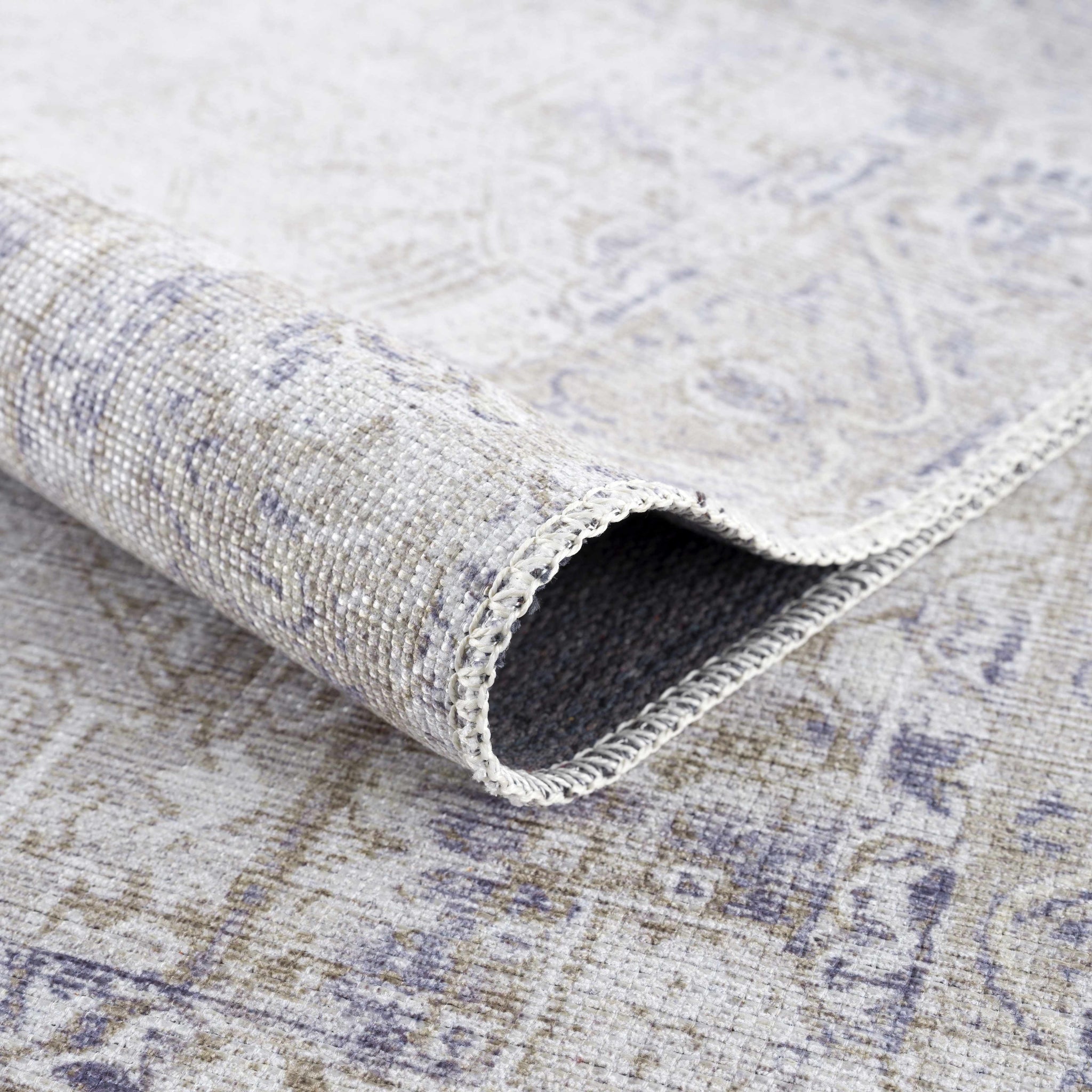 Rosman Olive Washable Area Rug by Hauteloom