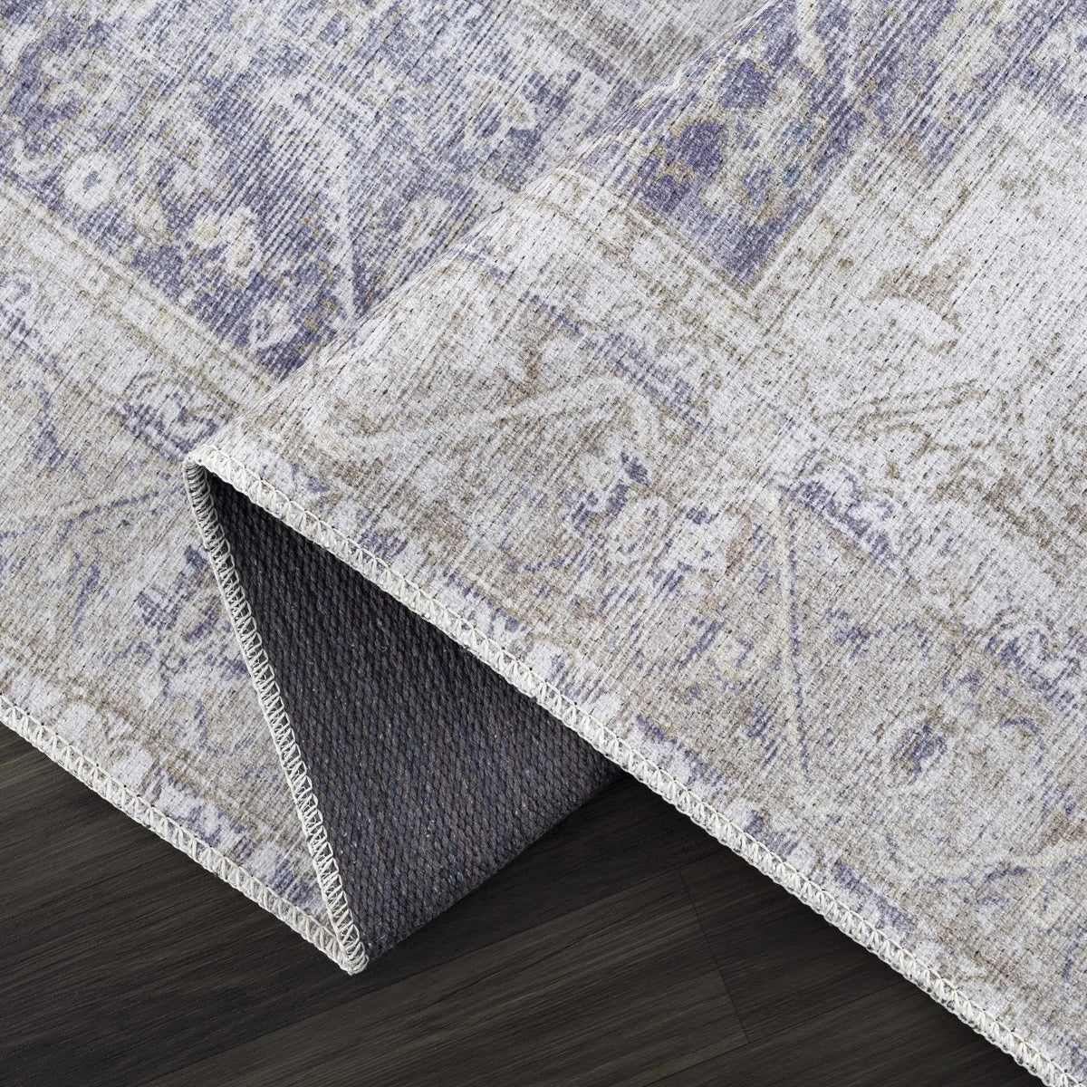 Rosman Olive Washable Area Rug, photo 9 of 16