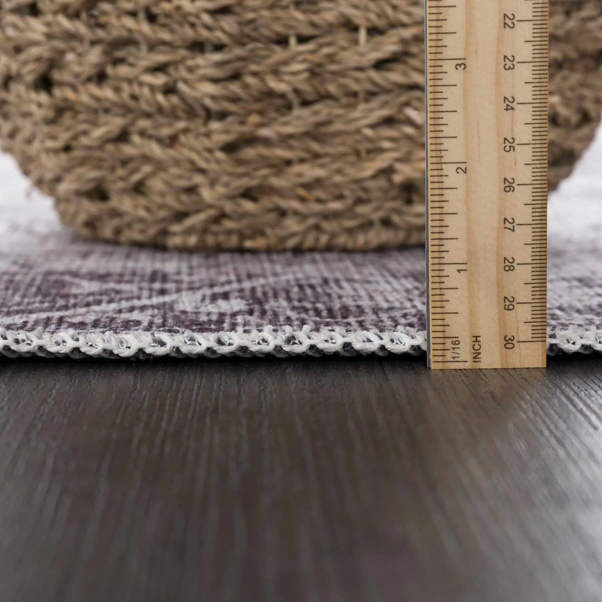 Rosman Blue&Beige Washable Area Rug, photo 9 of 13