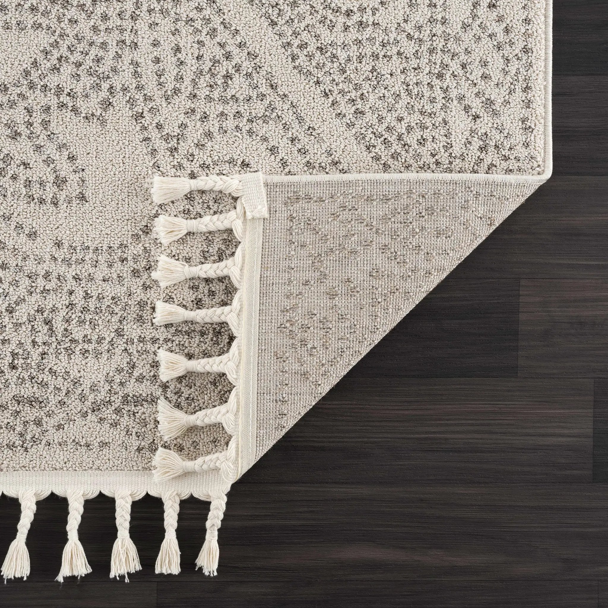 Birdwood Cream & Brown Area Rug by Hauteloom