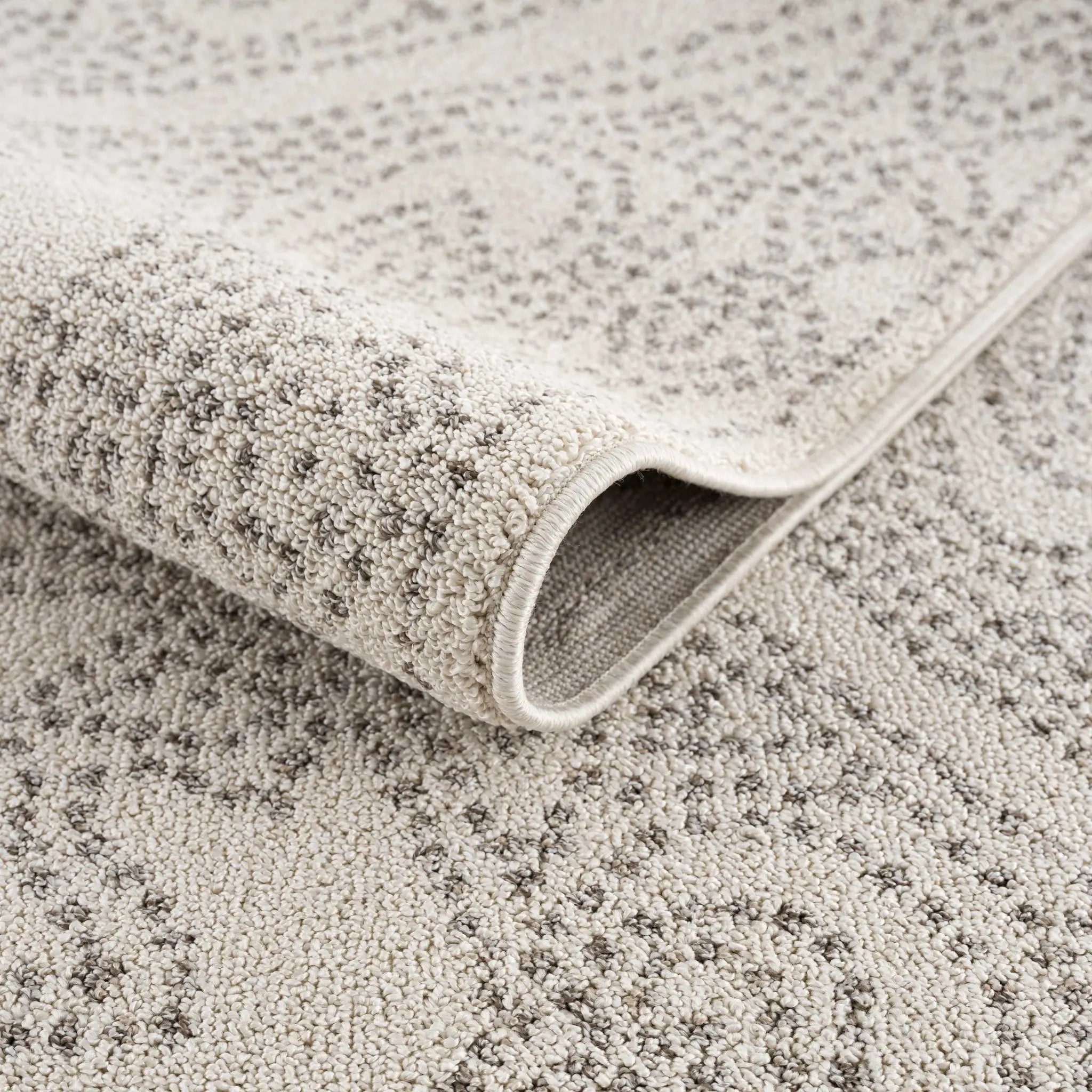 Birdwood Cream & Brown Area Rug by Hauteloom