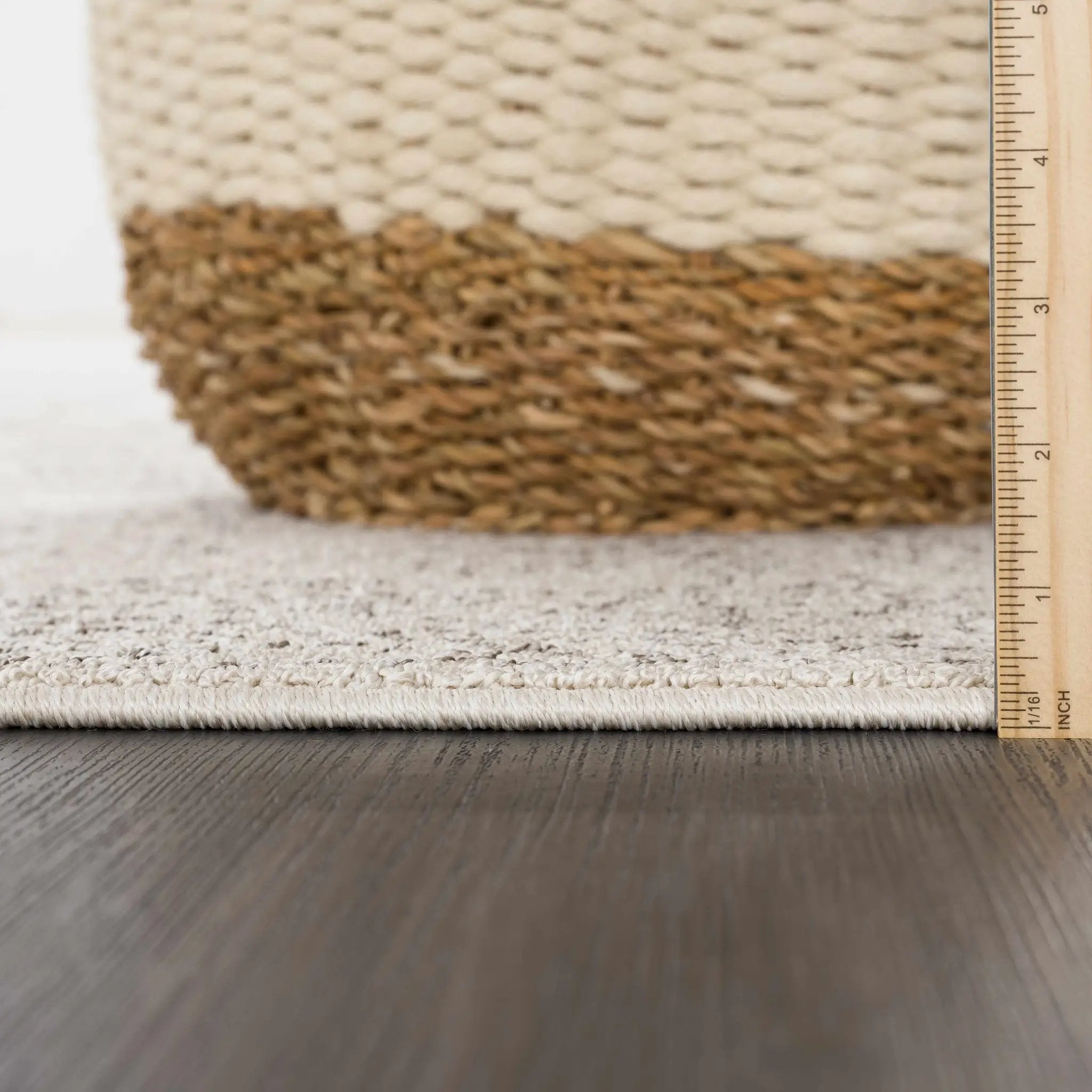 Birdwood Cream & Brown Area Rug by Hauteloom