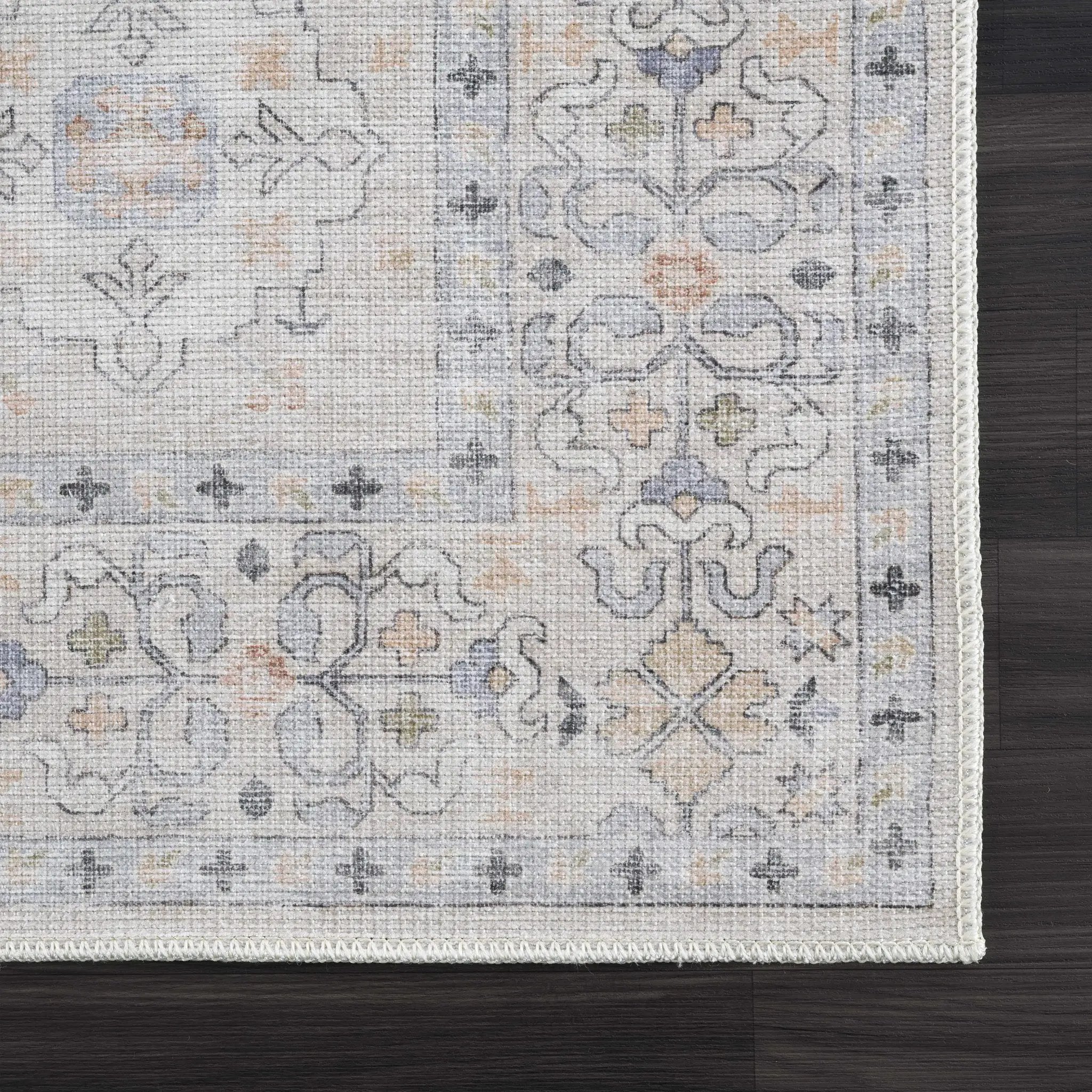 Beige Beckett Washable Rug - Clearance by Boutique Rugs