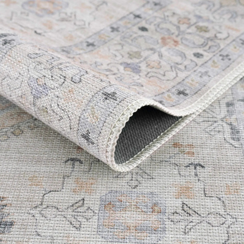 Beige Beckett Washable Rug - Clearance by Boutique Rugs