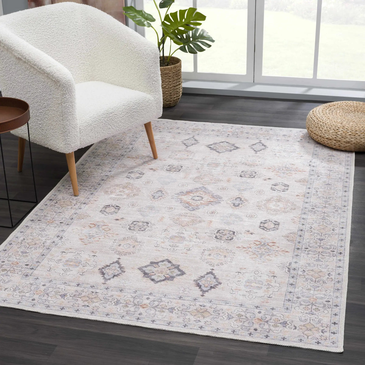 Beige Beckett Washable Rug - Clearance, photo 5 of 14