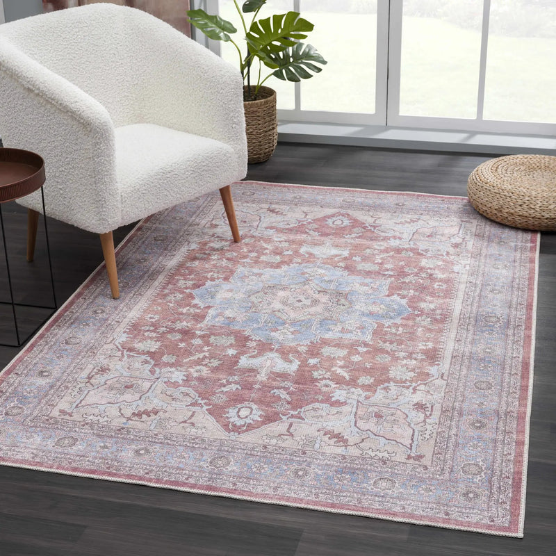 Brown Bagamanoc Medallion @Area Rug - Clearance by Boutique Rugs