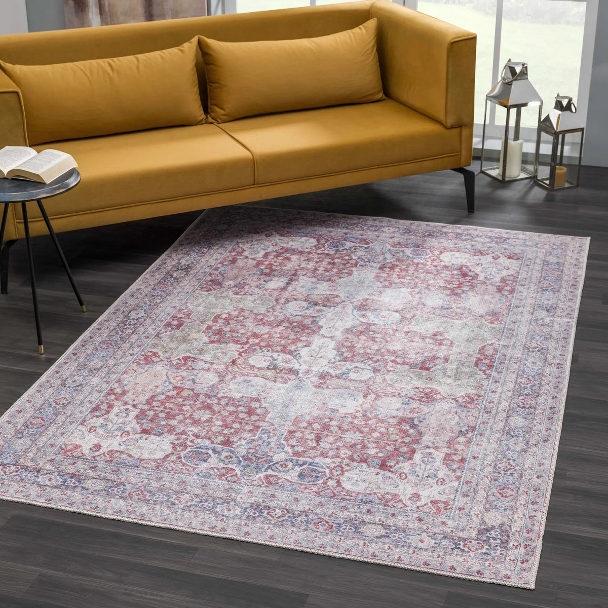 Rust Goma Vintage Area Rug - Clearance, photo 12 of 17