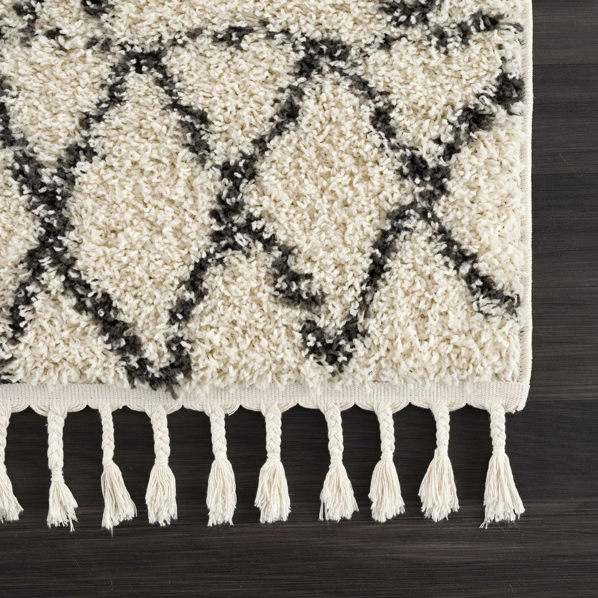 Emlenton Berber Shag with Tassels - Clearance, photo 14 of 16