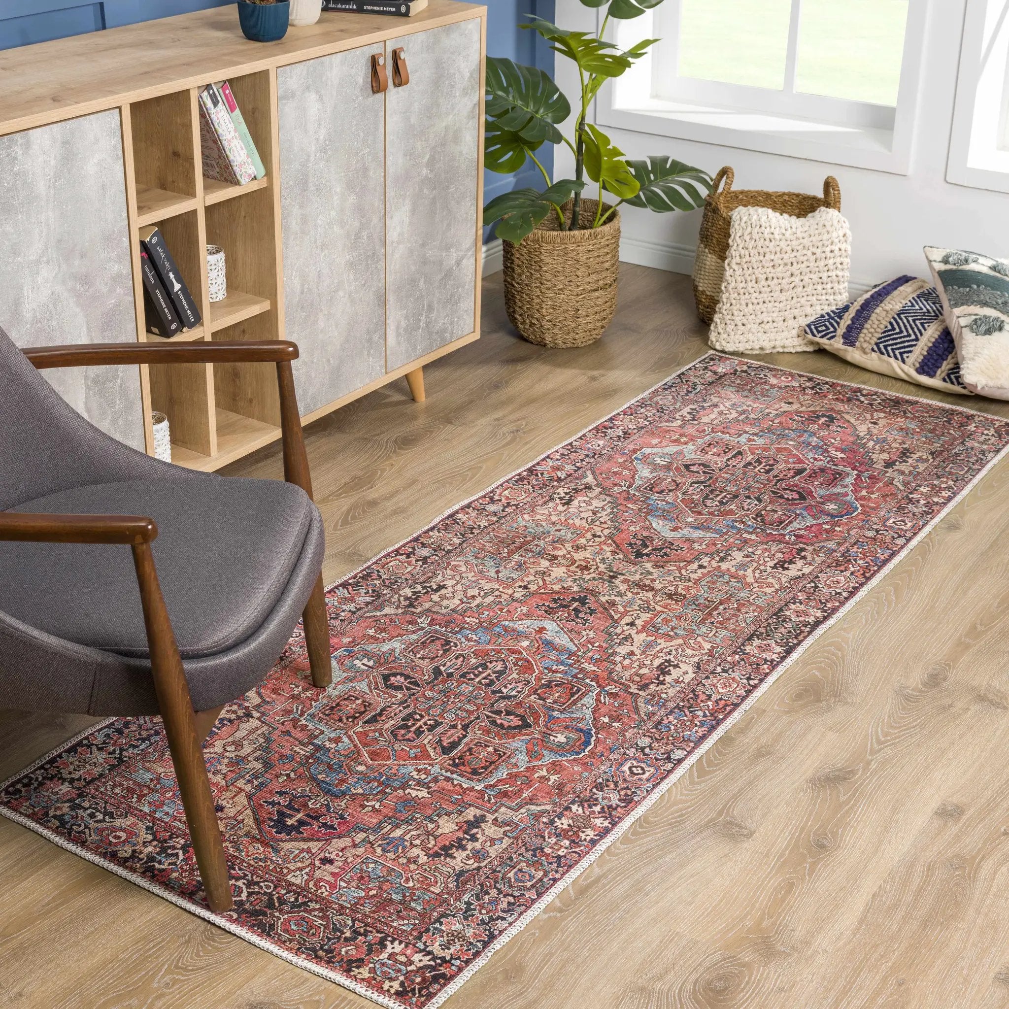 Neyland Washable Area Rug by Hauteloom