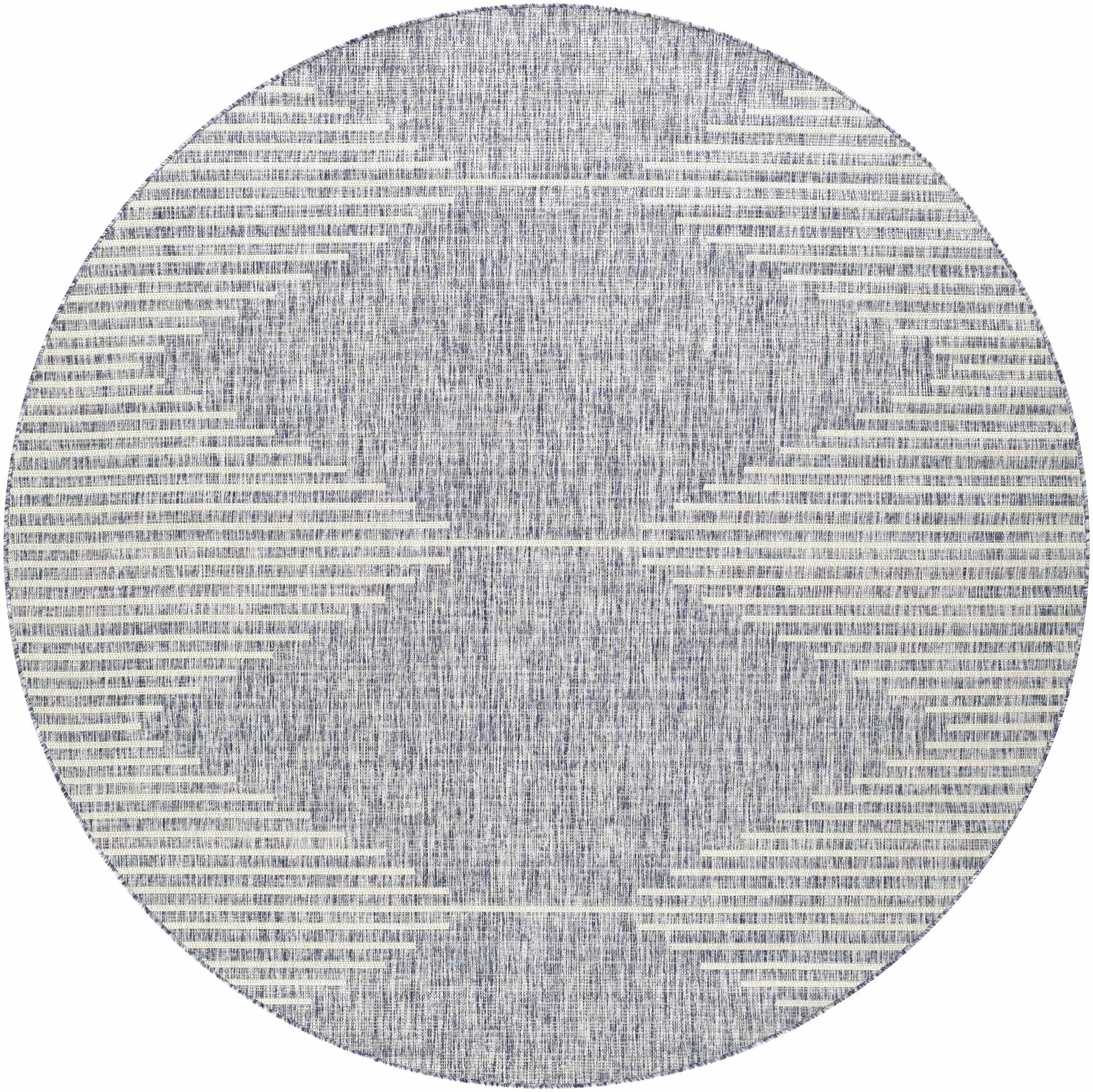 Stephan Blue Outdoor Rug by Boutique Rugs