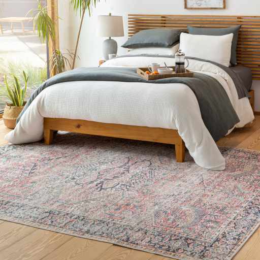 Dunsha Boutique Washable Area Rug - Clearance, installed in a room 3