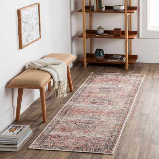 Dunsha Boutique Washable Area Rug - Clearance, installed in a room