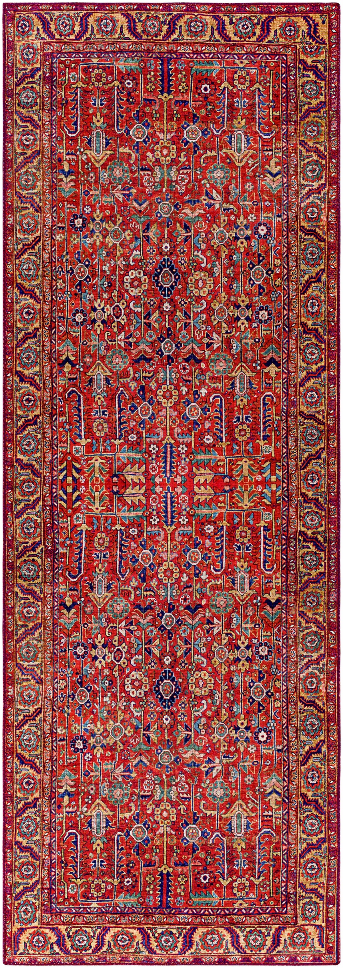 Edwardsburg Traditional Red Rug, photo 10 of 14