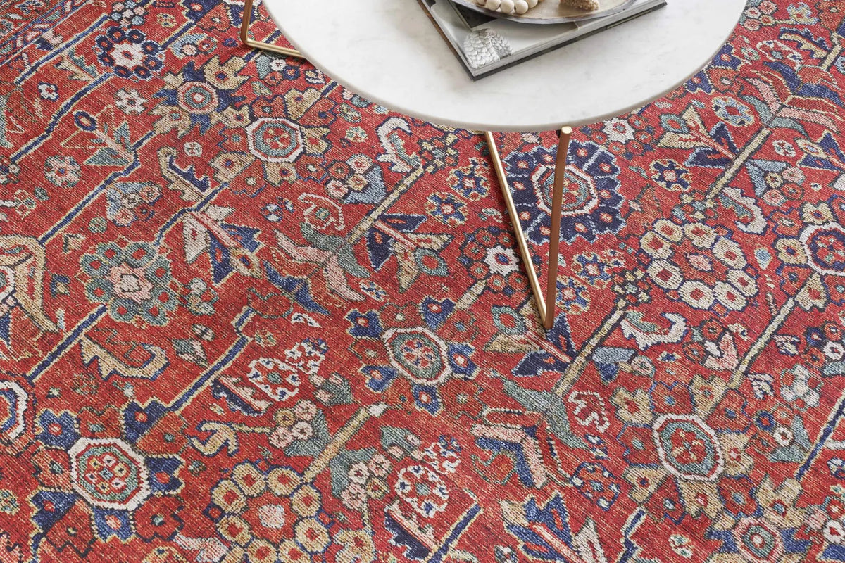 Edwardsburg Traditional Red Rug, photo 9 of 14