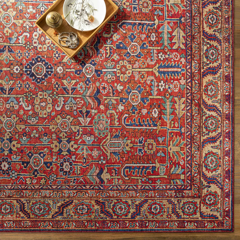 Edwardsburg Traditional Red Rug by Boutique Rugs