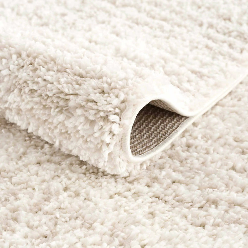 Trunding Plush Area Rug in Light Beige by Hauteloom