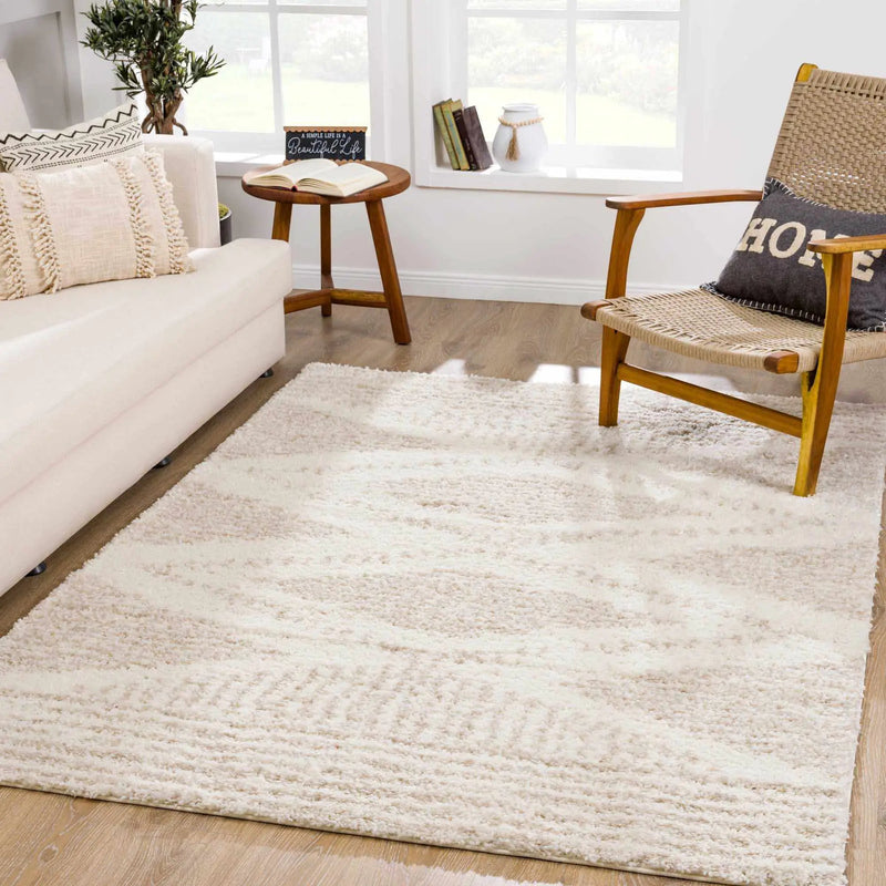 Hauteloom Trunding Plush Rug - Light Beige by Boutique Rugs