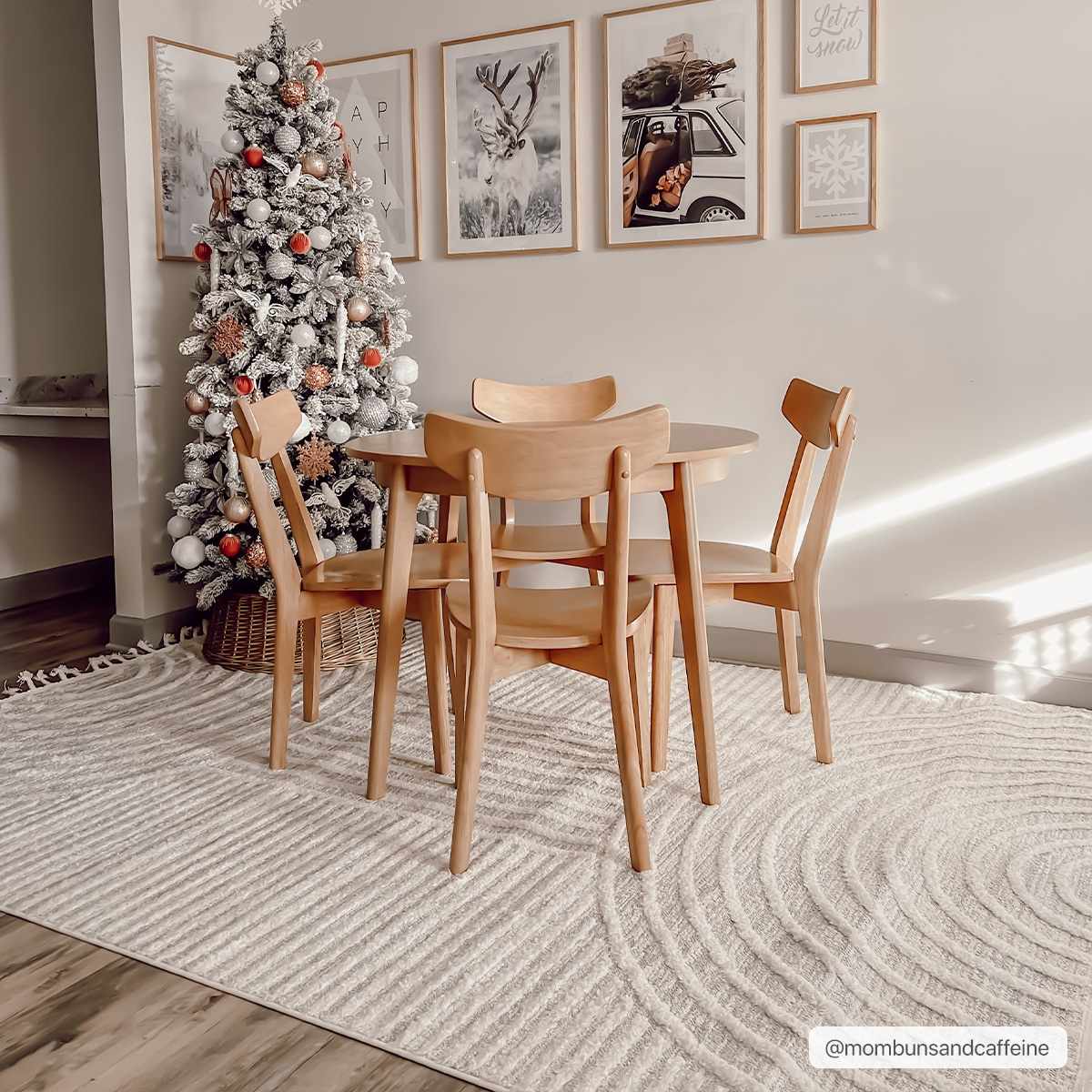 Dauin 3D Rainbow Area Rug with Tassels, photo 5 of 13