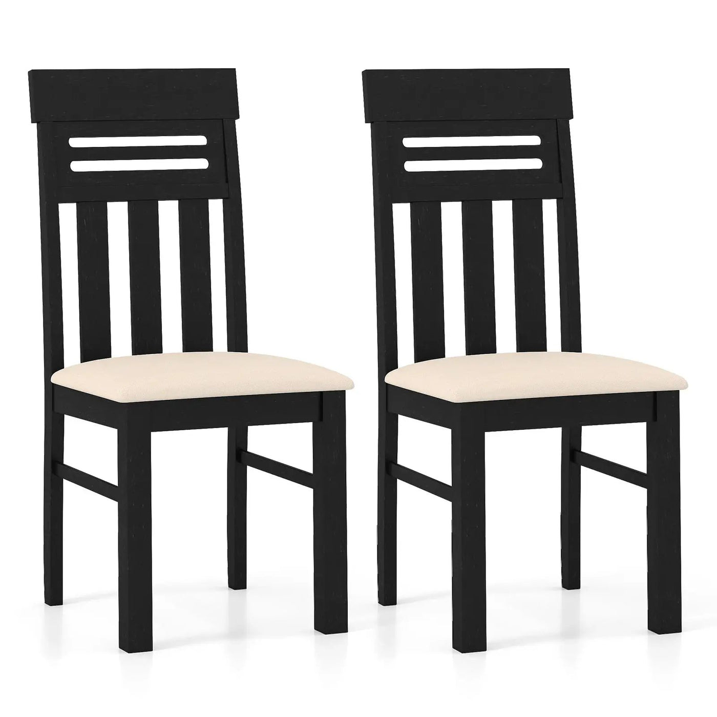 Dining Chairs High Back Dining Room Chairs Set of 2 by DirectDeals