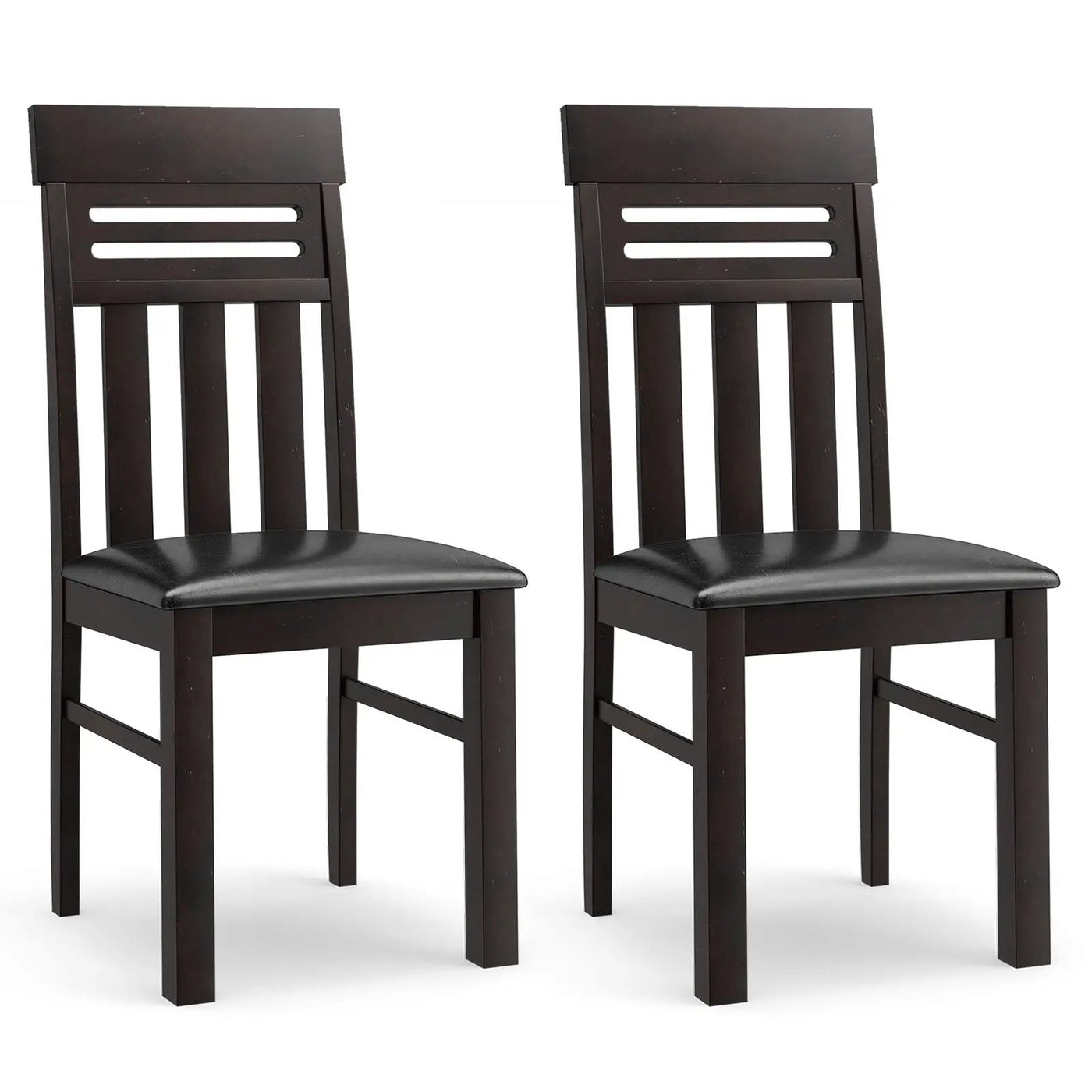 Dining Chairs High Back Dining Room Chairs Set of 2 by DirectDeals