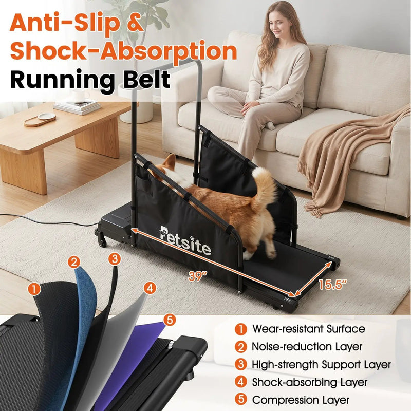 Dog Treadmill with Remote Control and LCD Display by DirectDeals