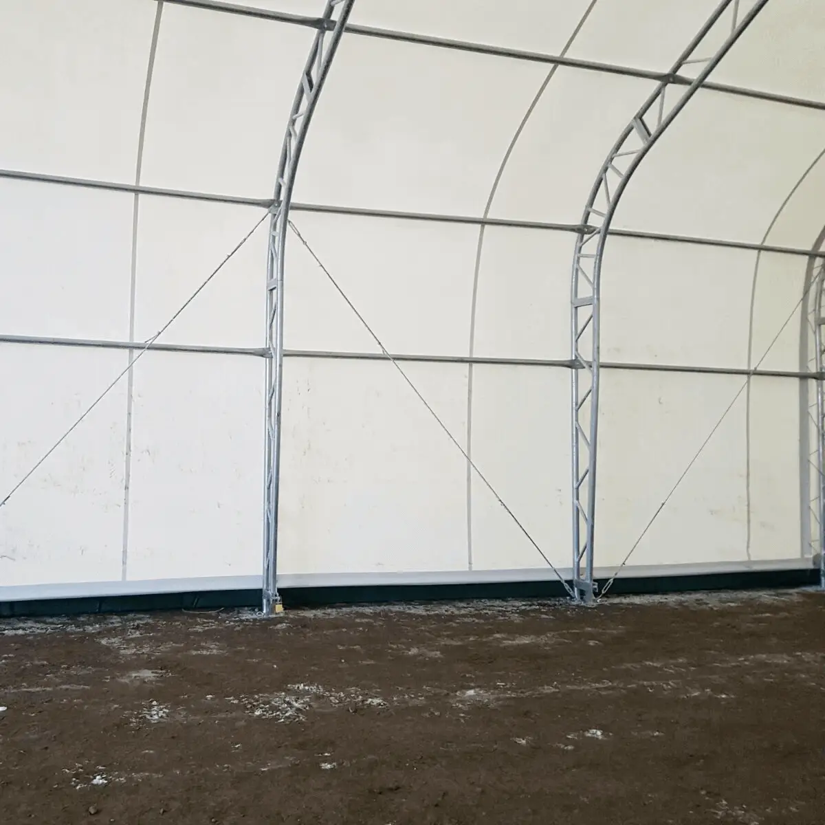 W30'xL80'xH20' Double Truss Storage Shelter by Chery Industrial