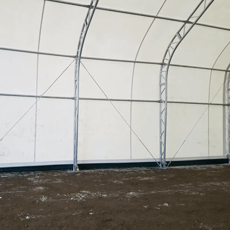 W30'xL40'xH20' Double Truss Storage Shelter by Chery Industrial