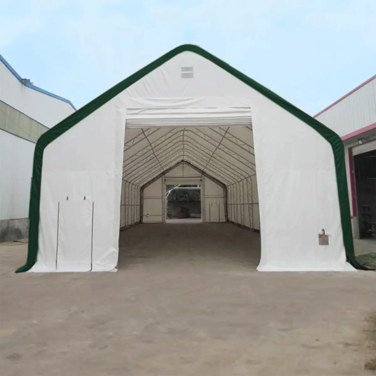 W30'xL40'xH20' Double Truss Storage Shelter by Chery Industrial
