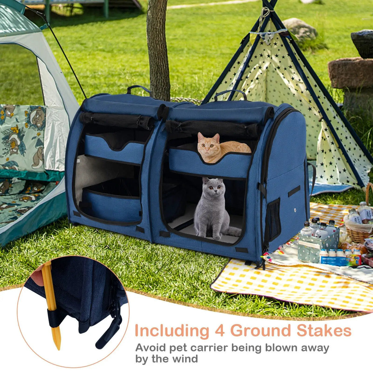 Garden Kneeler and Seat Foldable Gardening Stool with Wide EVA Foam Padding, photo 2 of 4
