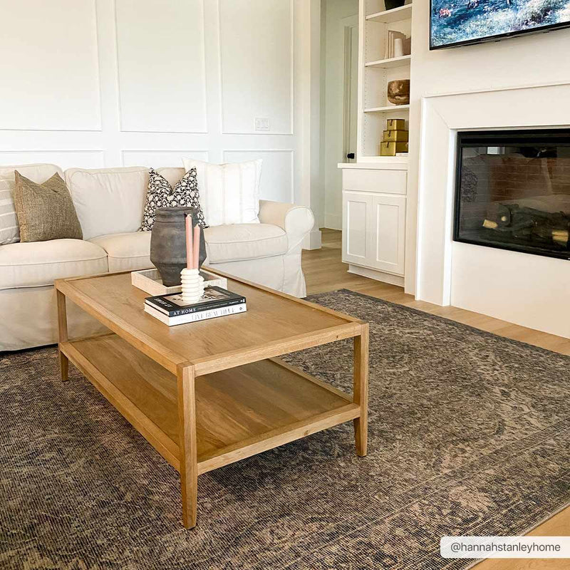 Dusty Sage Greenpoint Medallion Washable Area Rug by Hauteloom